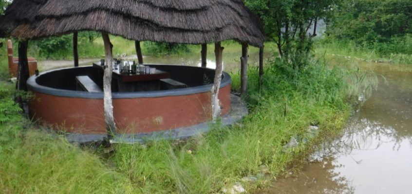 Regenzeit: Land unter in Gweta